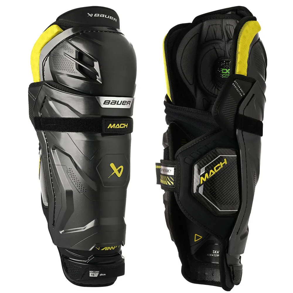 BAUER SUPREME MACH SENIOR HOCKEY SHIN PADS