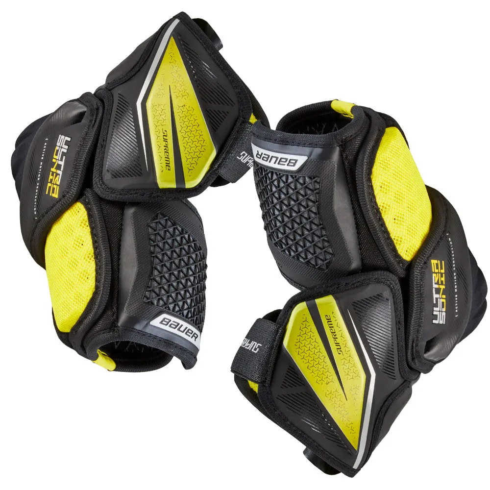 BAUER SUPREME ULTRA SONIC JUNIOR HOCKEY ELBOW PADS