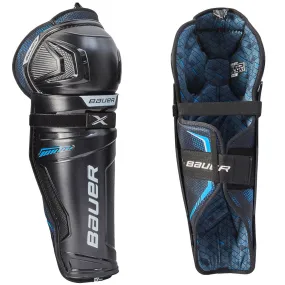 BAUER X INTERMEDIATE HOCKEY SHIN PADS