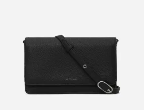 BEE VEGAN CROSSBODY BAG - PURITY BLACK