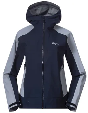 Bergans Women's Vaagaa Allround 3L Shell Jacket  Navy Blue/Husky Blue | Buy Bergans Women's Vaagaa Allround 3L Shell J