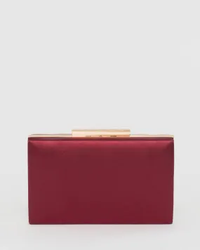 Berry Jaimi Clutch Bag