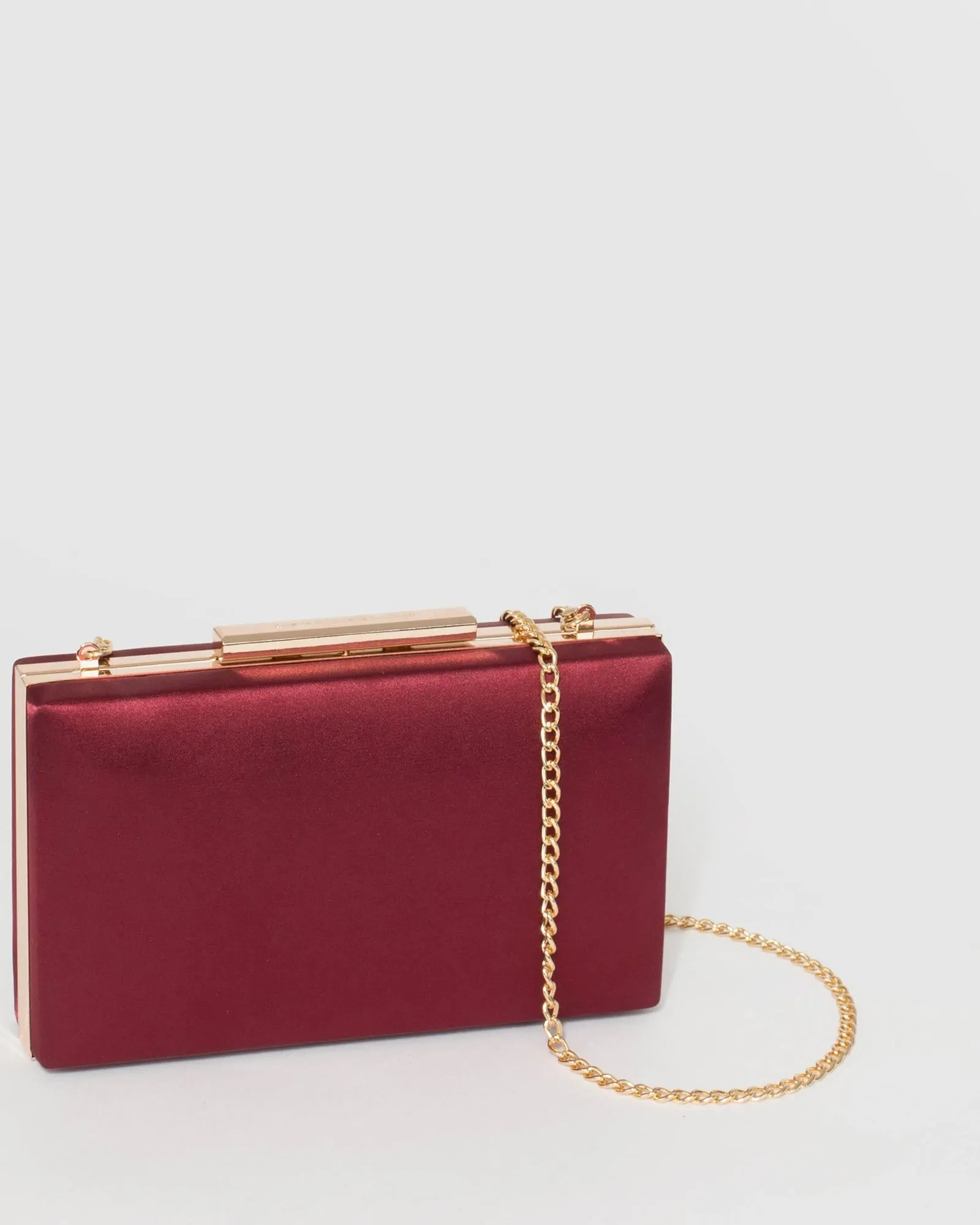 Berry Jaimi Clutch Bag