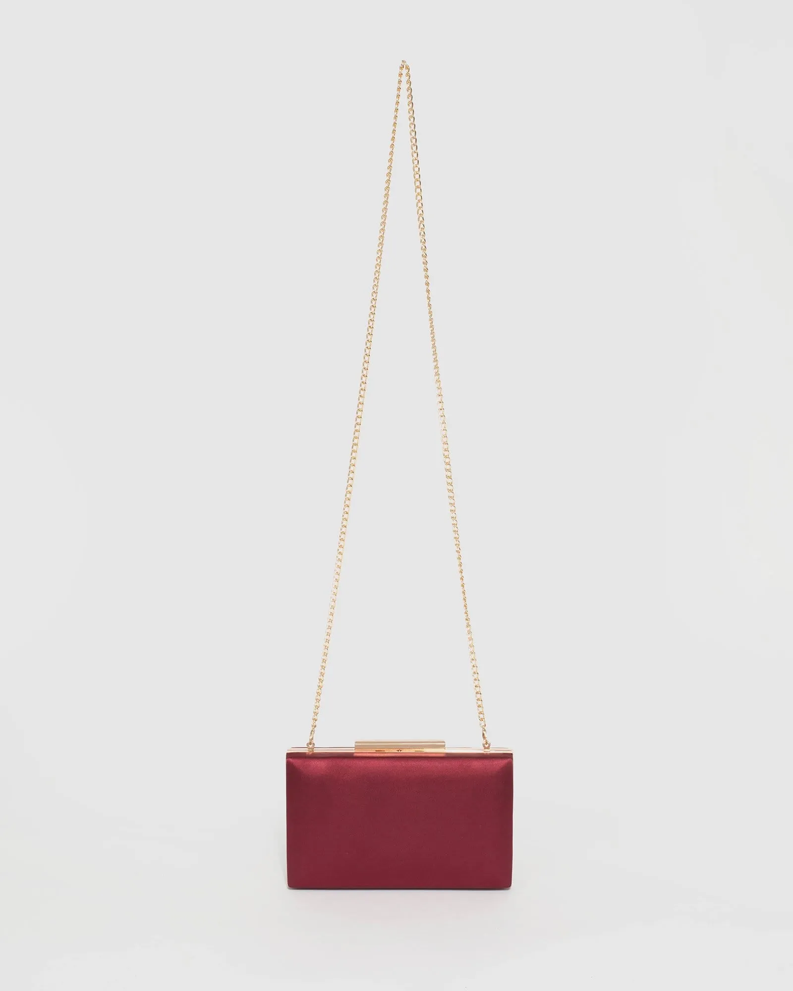 Berry Jaimi Clutch Bag