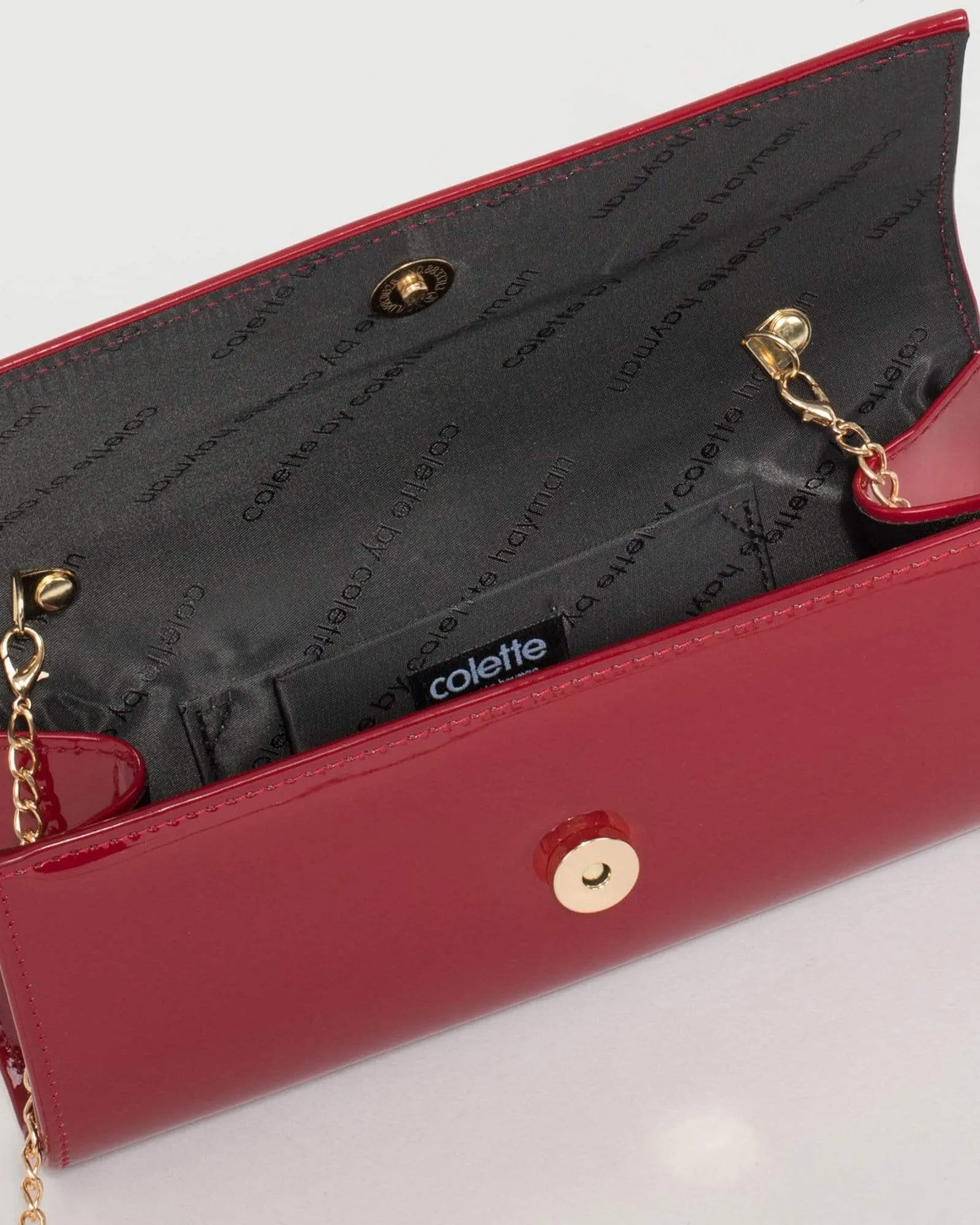 Berry Nolene Plain Clutch Bag