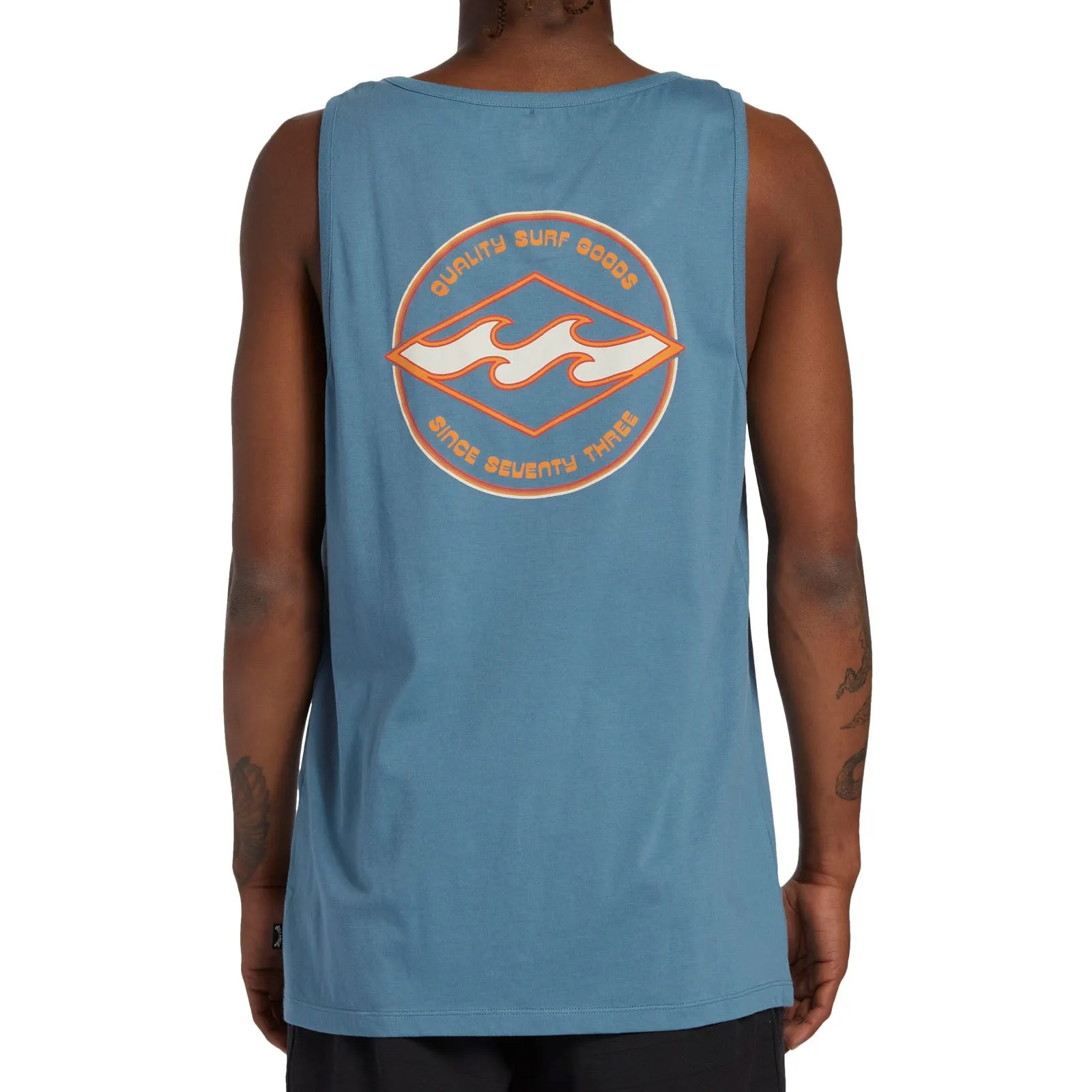 Billabong Mens Rotor Diamond Crew Neck Vest