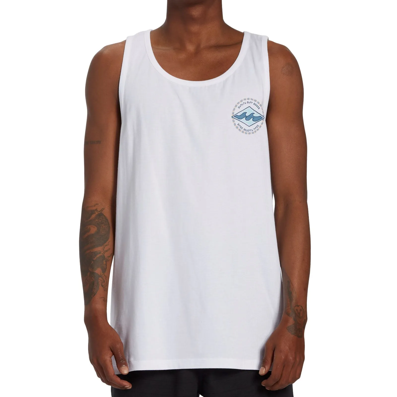 Billabong Mens Rotor Diamond Crew Neck Vest