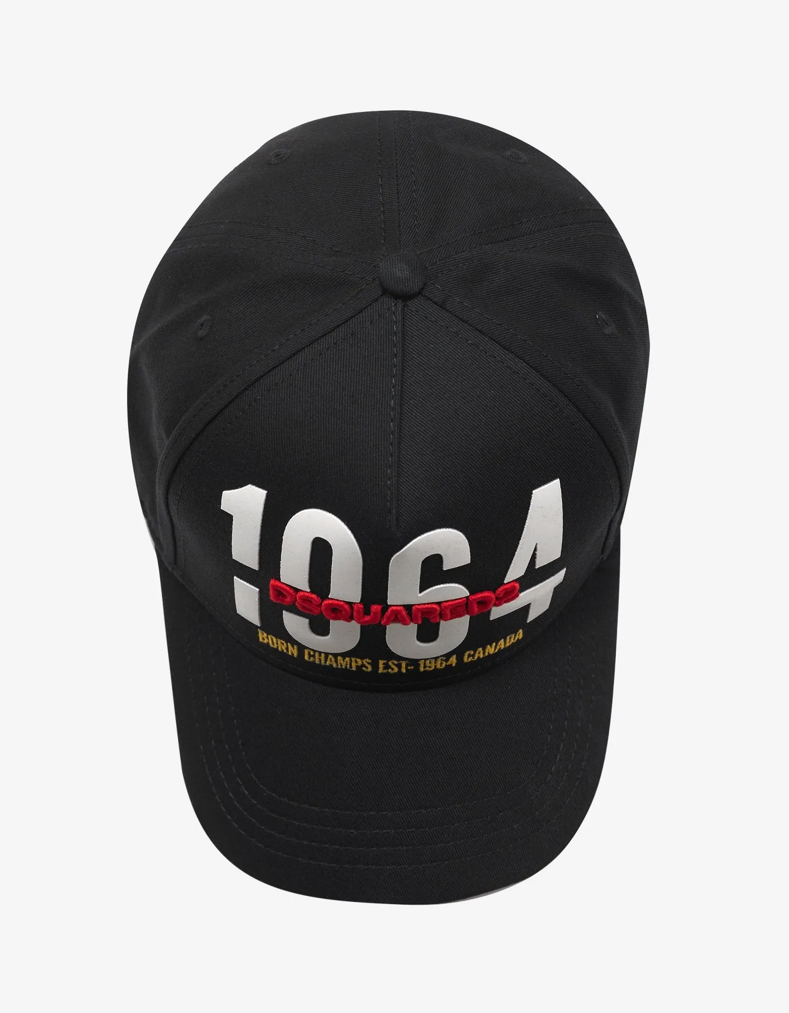 Black 1964 Print Baseball Cap -