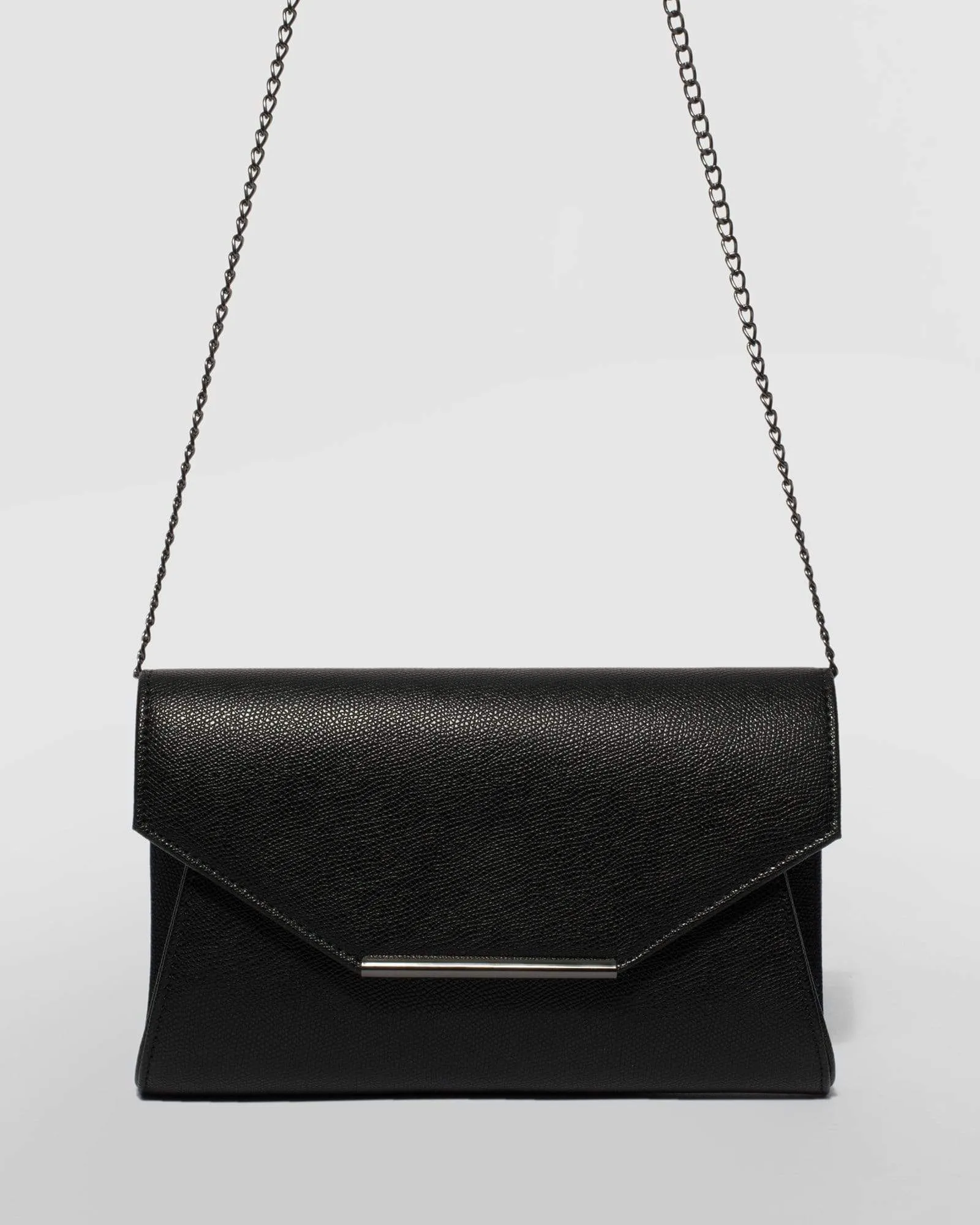 Black Brianna Eve Clutch Bag