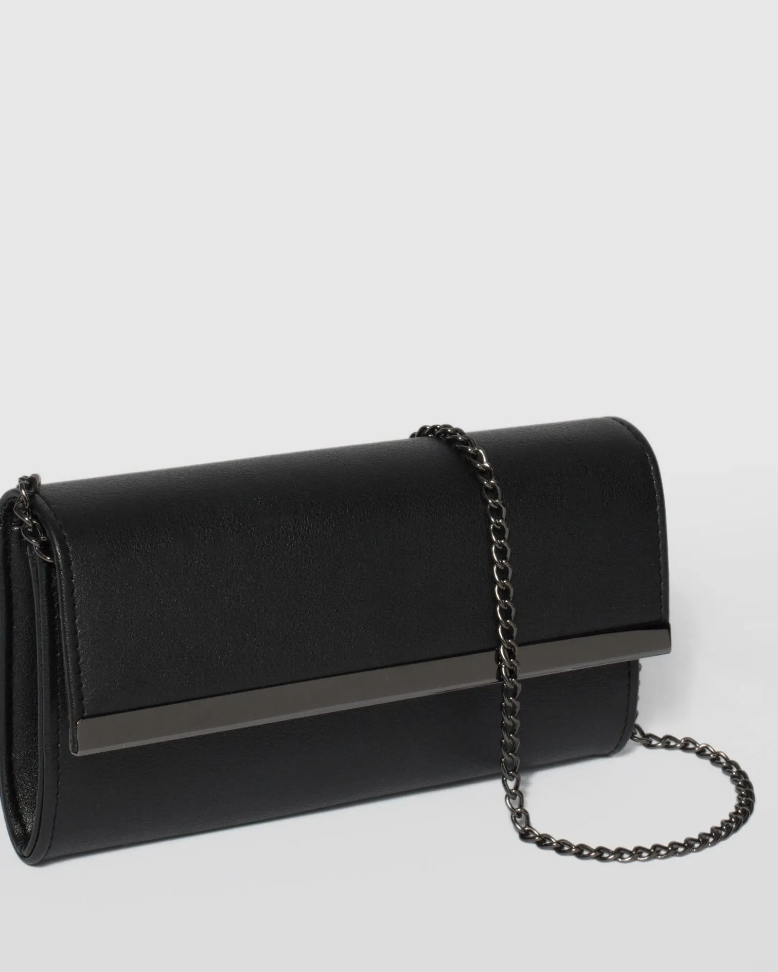 Black Gigi Clutch Bag