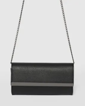 Black Gigi Clutch Bag