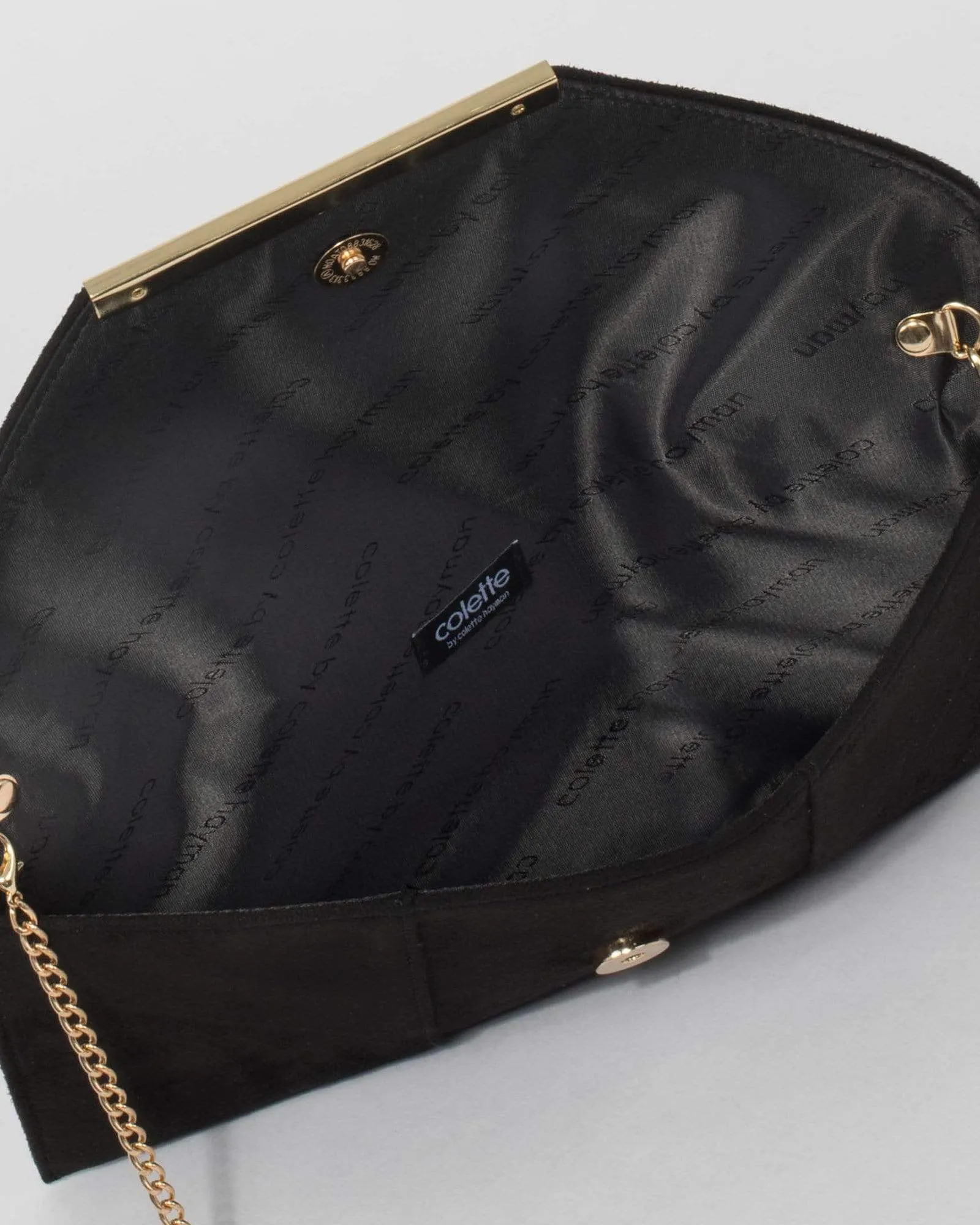 Black Lois Clutch Bag