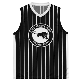 Black Panther Party Recycled Basketball Jersey