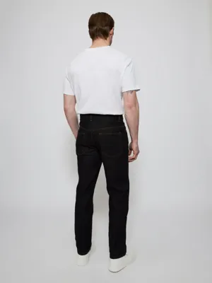 Black Straight Fit Jeans 2 Pack | Men | George at ASDA