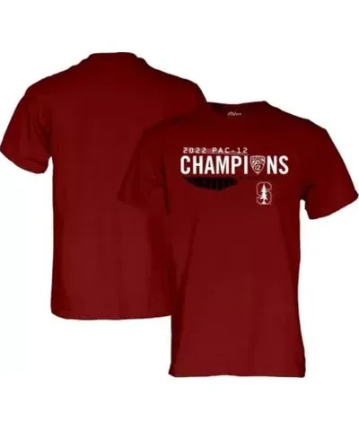 Blue 84 Men's Stanford Cardinal NCAA Stanford 2022 PAC-12 Regular Season Soccer s Locker Room T-Shirt