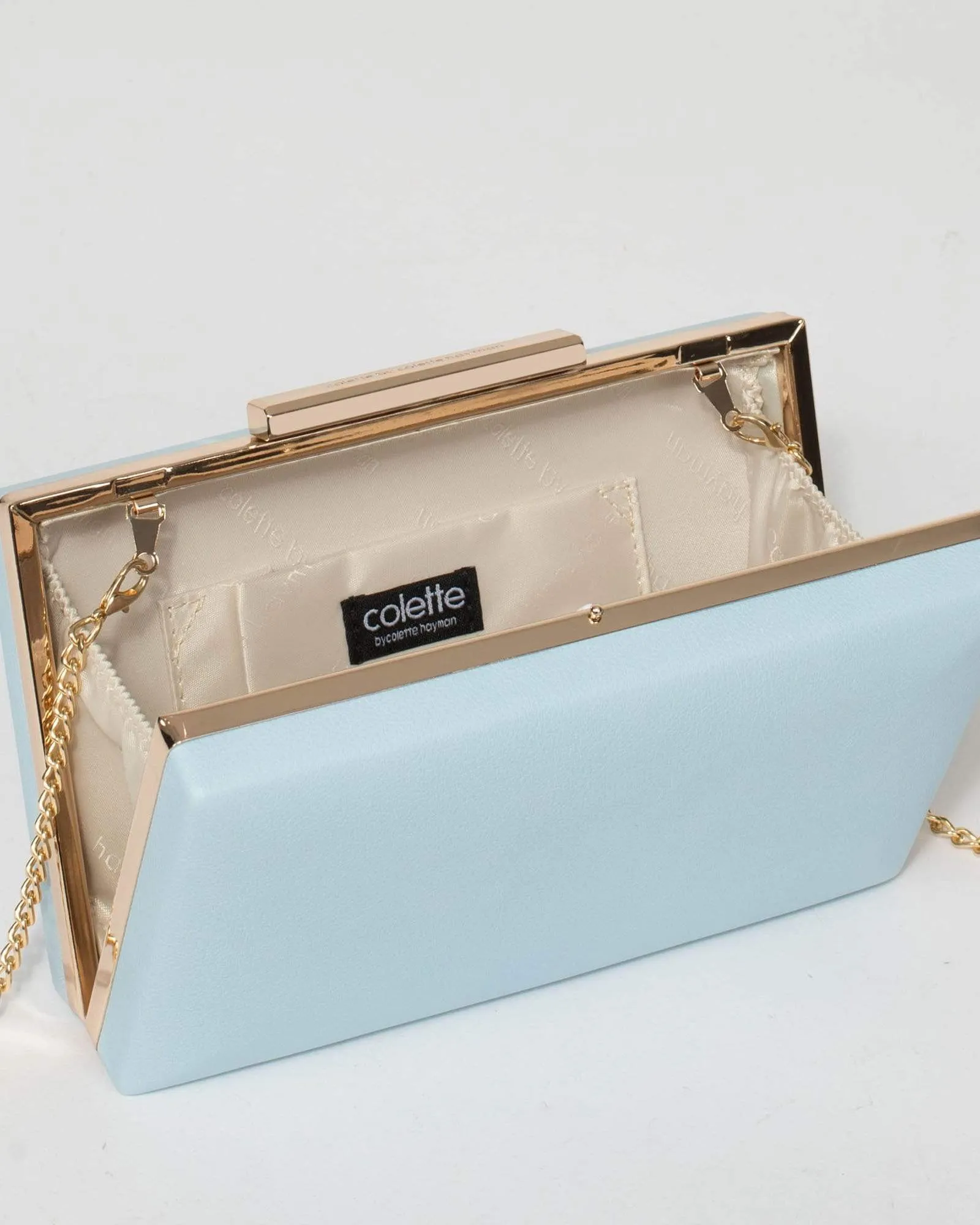 Blue Jaimi Clutch Bag