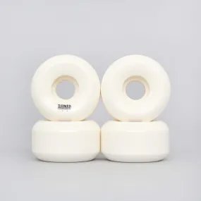 Bones 55mm STF Blanks V5 Skateboard Wheels White