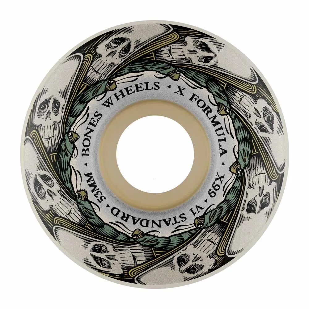 BONES Skateboard Wheels Butterfly Effect 99A V1 Standard X 99 53mm