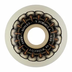 BONES Skateboard Wheels Grippin Wolf 99A V6 Wide-Cut X 99 54mm