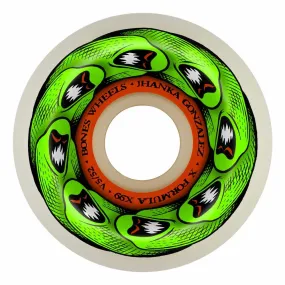 BONES Skateboard  Wheels X-Formula V5 Sidecut 99A Jhanka Monito & Mat 52mm