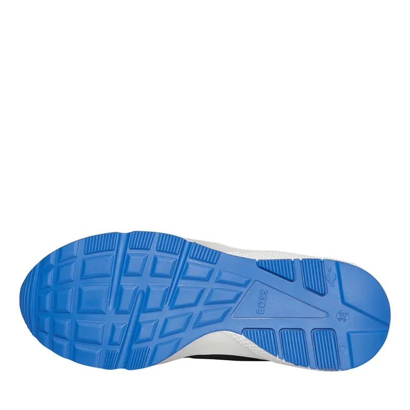 BOSS Junior Boys Casual 3 D2 Trainers Electric Blue