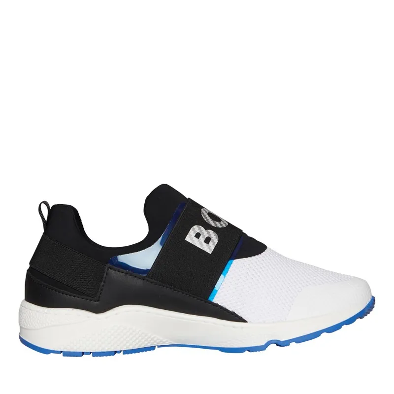 BOSS Junior Boys Casual 3 D2 Trainers Electric Blue