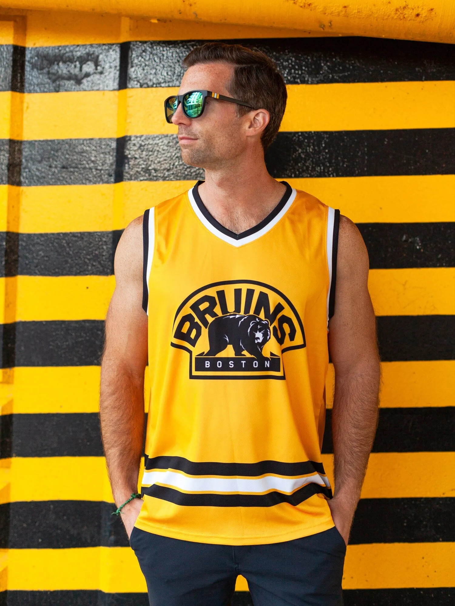 Boston Bruins 99 Series Mash-up Hockey Tank