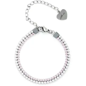 Bracciale tennis in acciaio Cesare Paciotti 4US 4UBR6327W