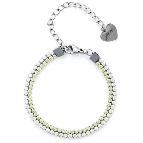 Bracciale tennis in acciaio Cesare Paciotti 4US 4UBR6330W