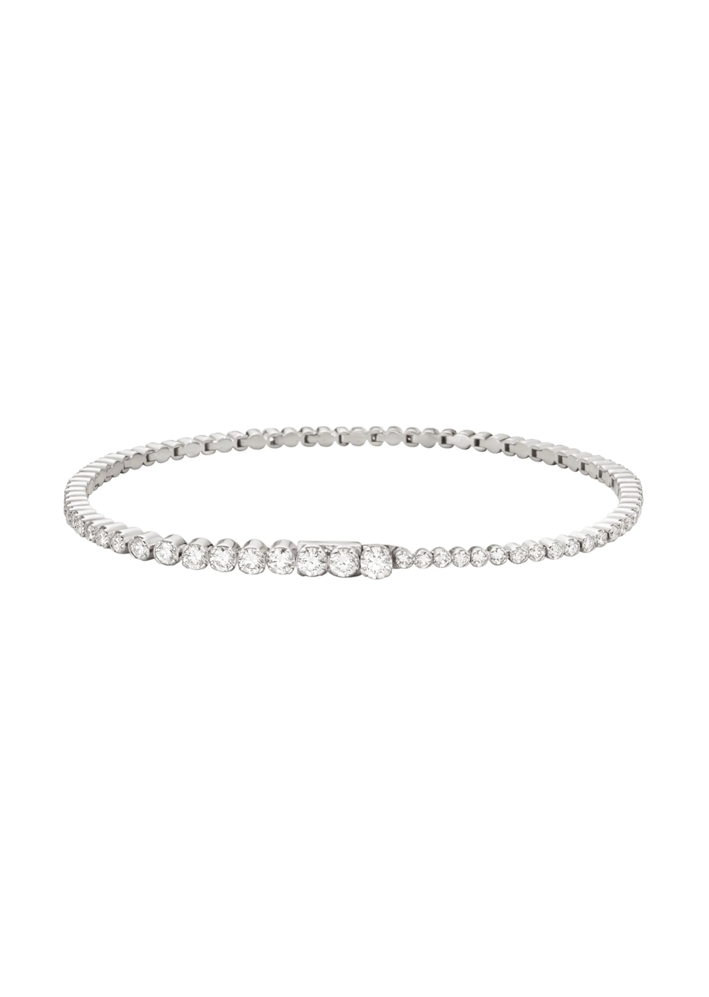 Bracelet de Tennis Nuage Blanc