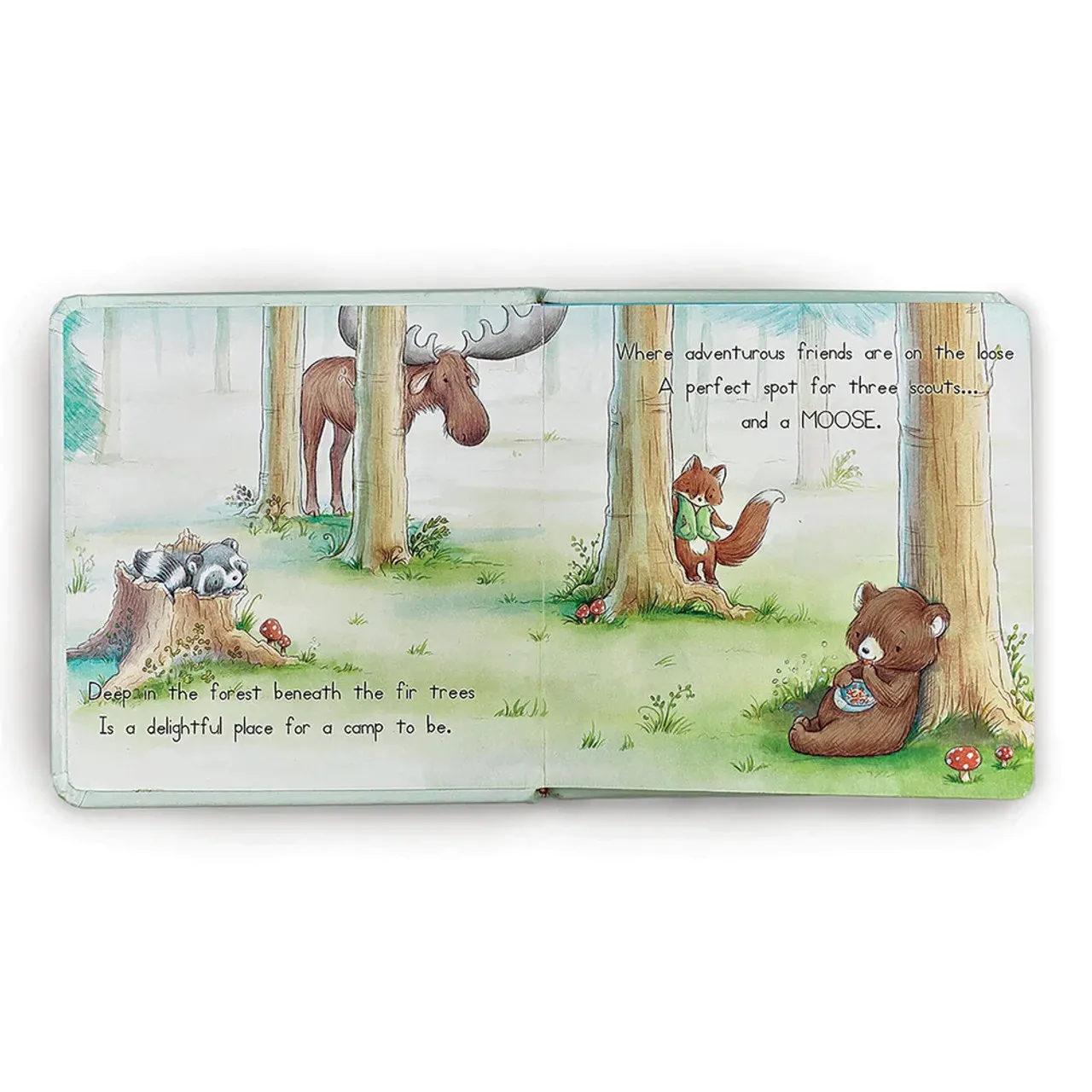 Bunnies by the Bay Camp Cricket Board Book & Wee Cubby Set