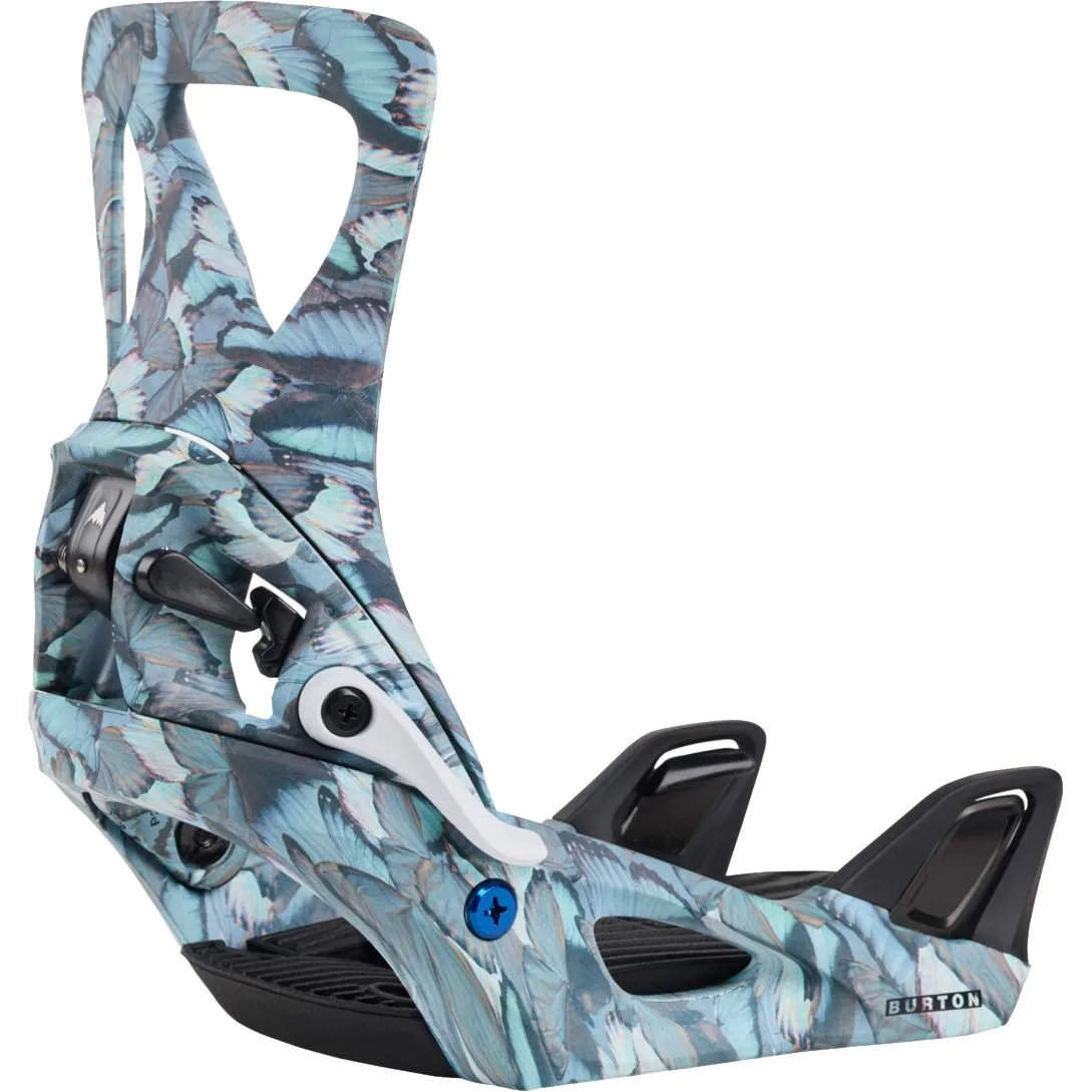 Burton - Step On 24/25 Re:Flex Snowboard Binding Women blue butterflies