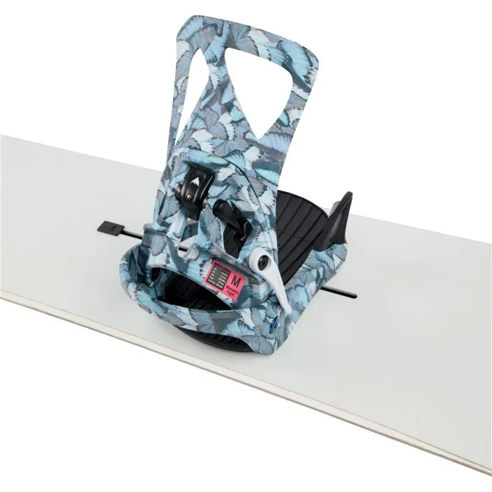 Burton - Step On 24/25 Re:Flex Snowboard Binding Women blue butterflies