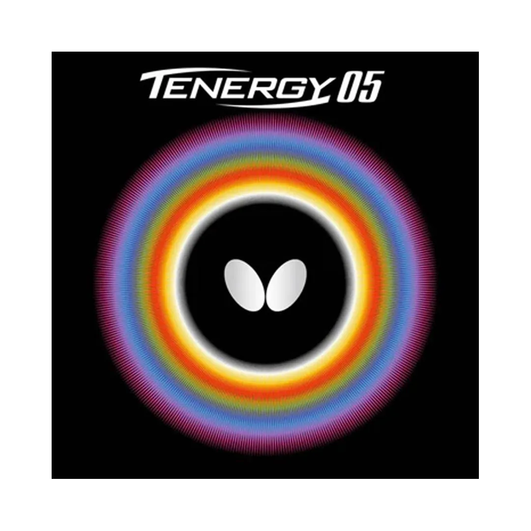 Butterfly Tenergy 05 Table Tennis Racquet  Rubber - Black