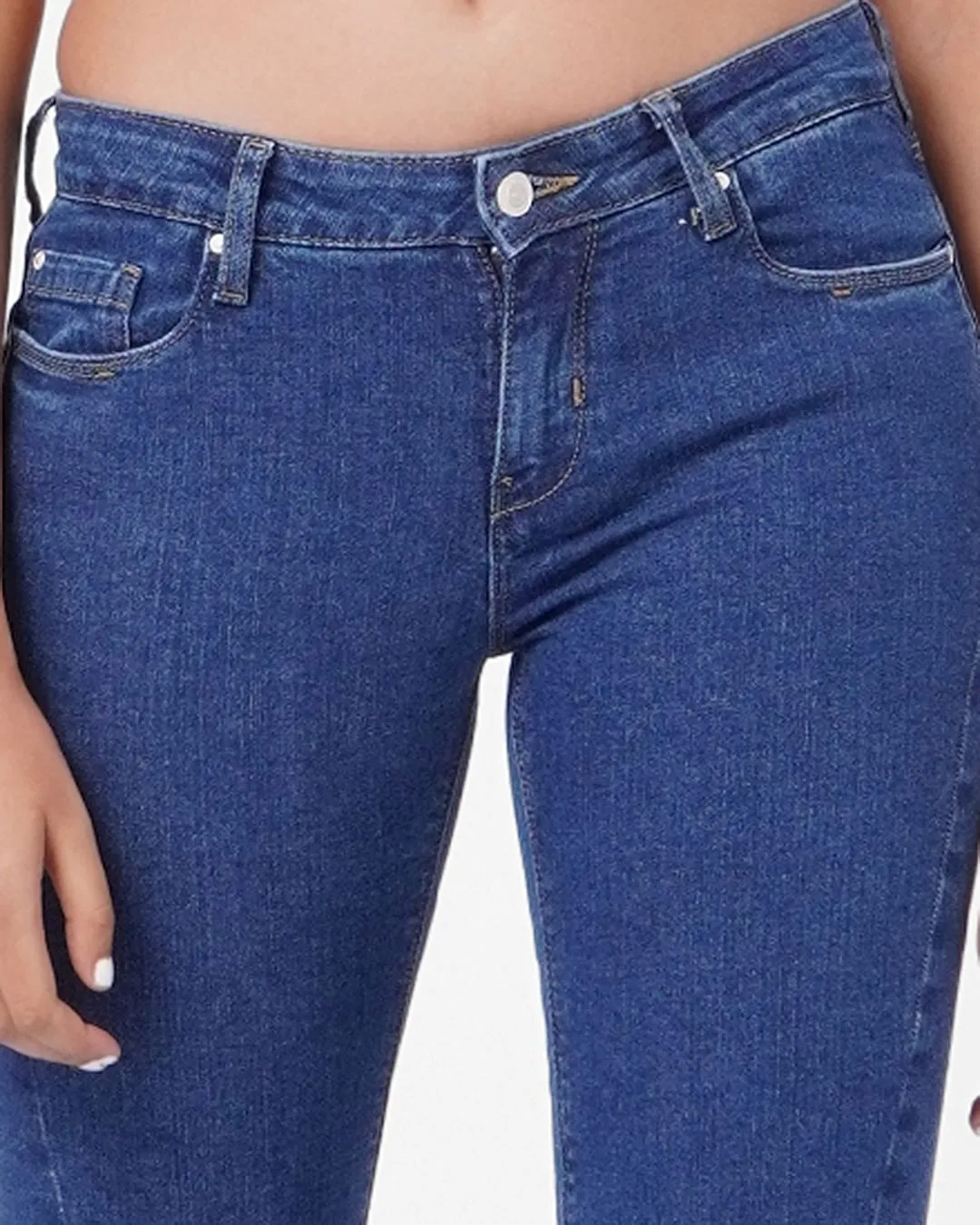 Buy Blue High Rise Flared Jeans For Women Online - ONLY