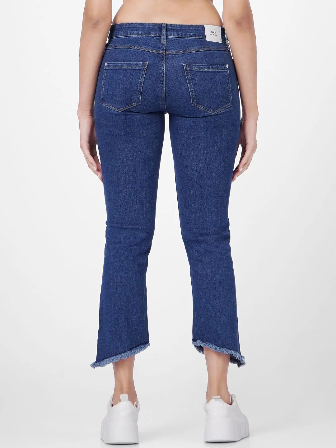 Buy Blue High Rise Flared Jeans For Women Online - ONLY