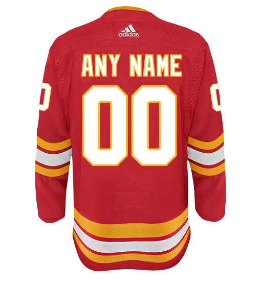 Calgary Flames Adidas Authentic Home 2020 NHL Hockey Jersey     