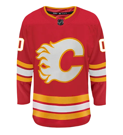 Calgary Flames Adidas Authentic Home 2020 NHL Hockey Jersey     