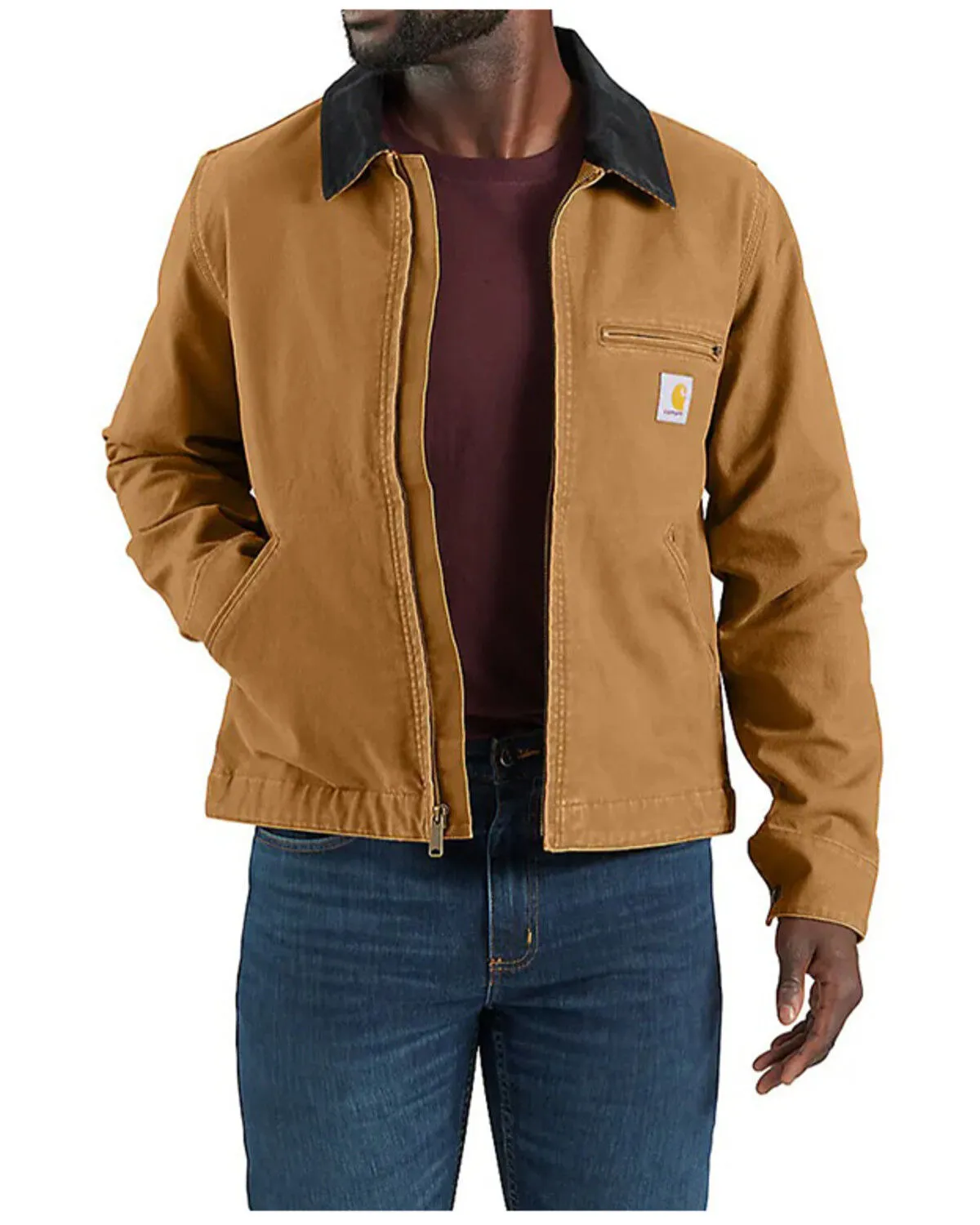 Carhartt Men's Re-Engineered Rugged Flex Relaxed Fit Duck Detroit Jacket