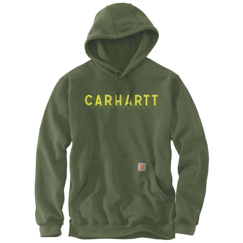 Carhartt Mens Midweight Logo Graphic Sweatshirt Hoodie