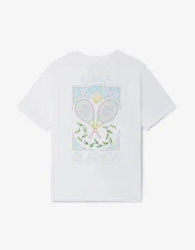 Casblanca White Tennis Pastelle T-Shirt