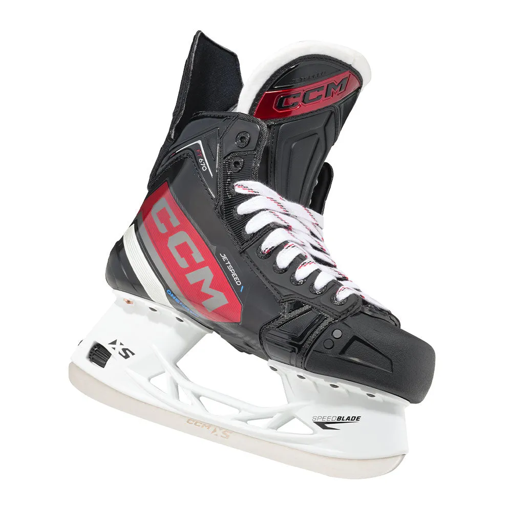 CCM JETSPEED FT670 JUNIOR HOCKEY SKATES