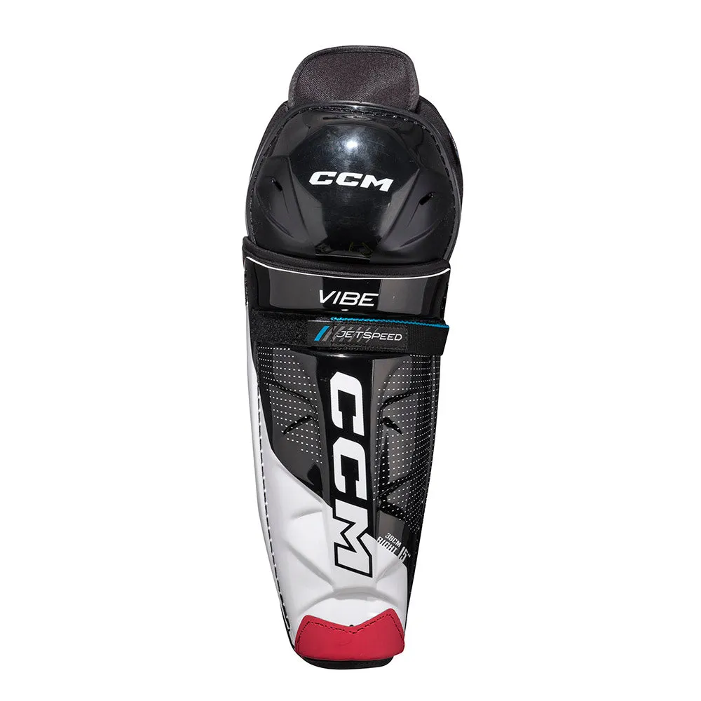 CCM Jetspeed Vibe 2023 Senior Ice Hockey Shin Guards