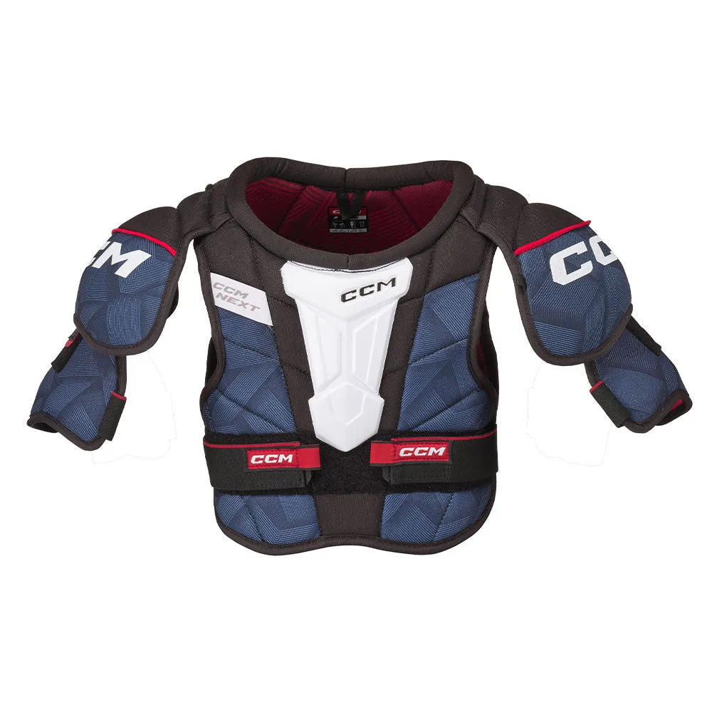 CCM NEXT JUNIOR HOCKEY SHOULDER PADS