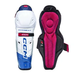 CCM Next Junior Ice Hockey Shin Guards