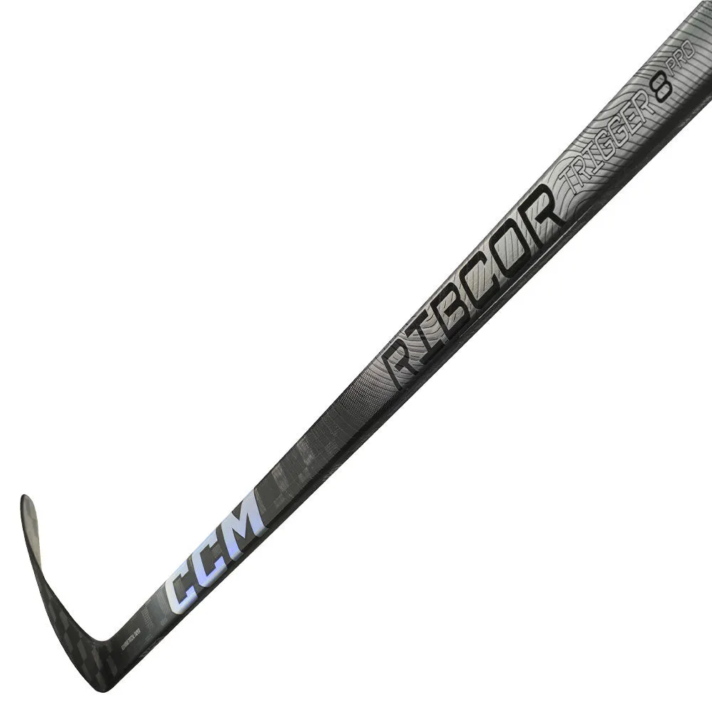 CCM RIBCOR TRIGGER 8 CHROME LIMITED EDITION INTERMEDIATE HOCKEY STICK