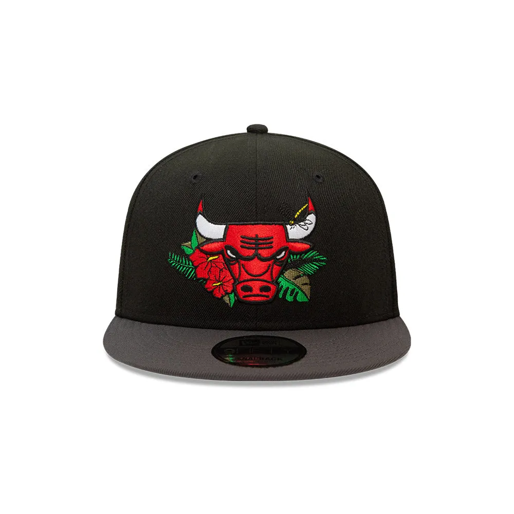 Chicago Bulls NBA Basketball Floral 9FIFTY Snapback