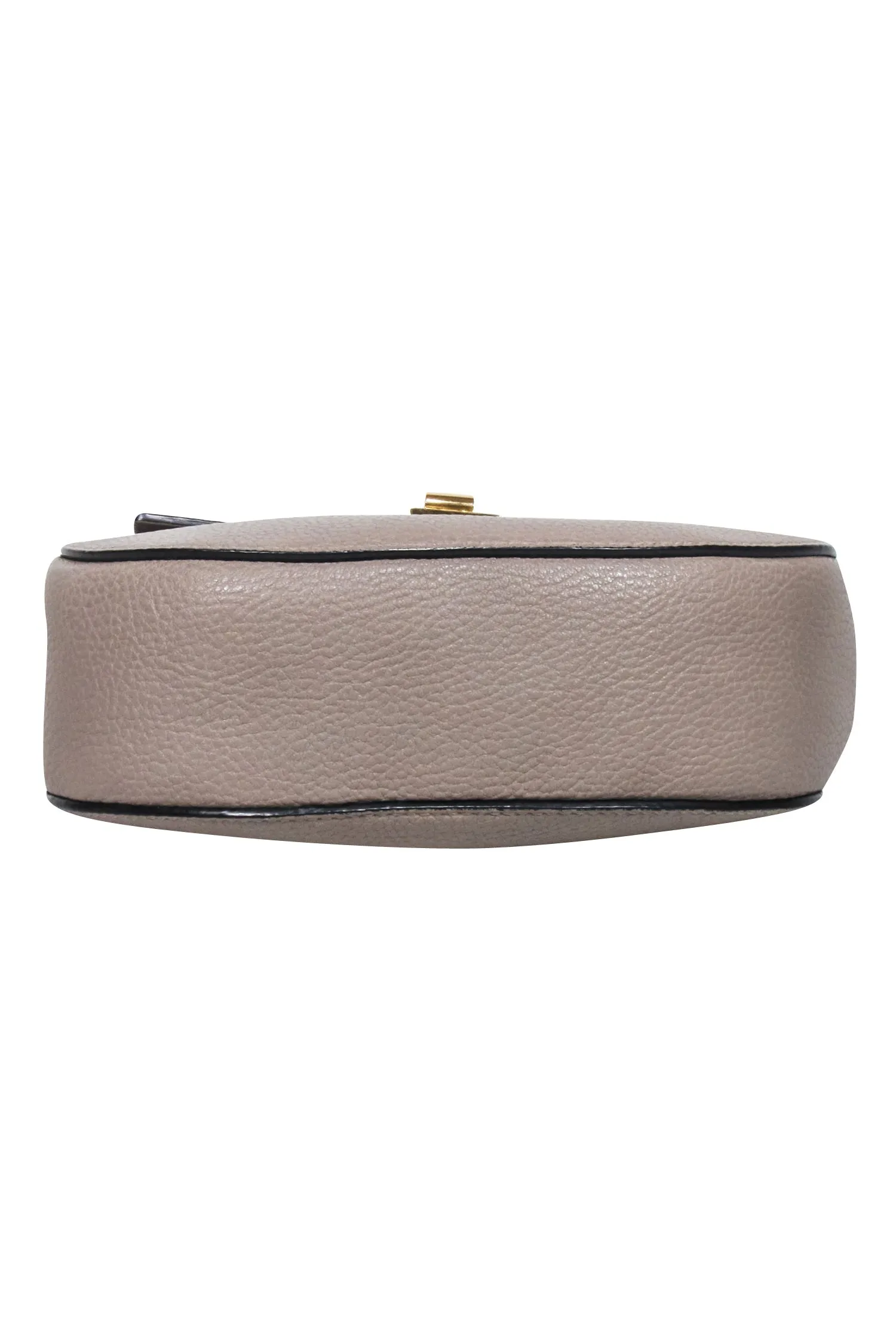 Chloe - Motty Grey Grained Lambskin Drew Shoulder Bag