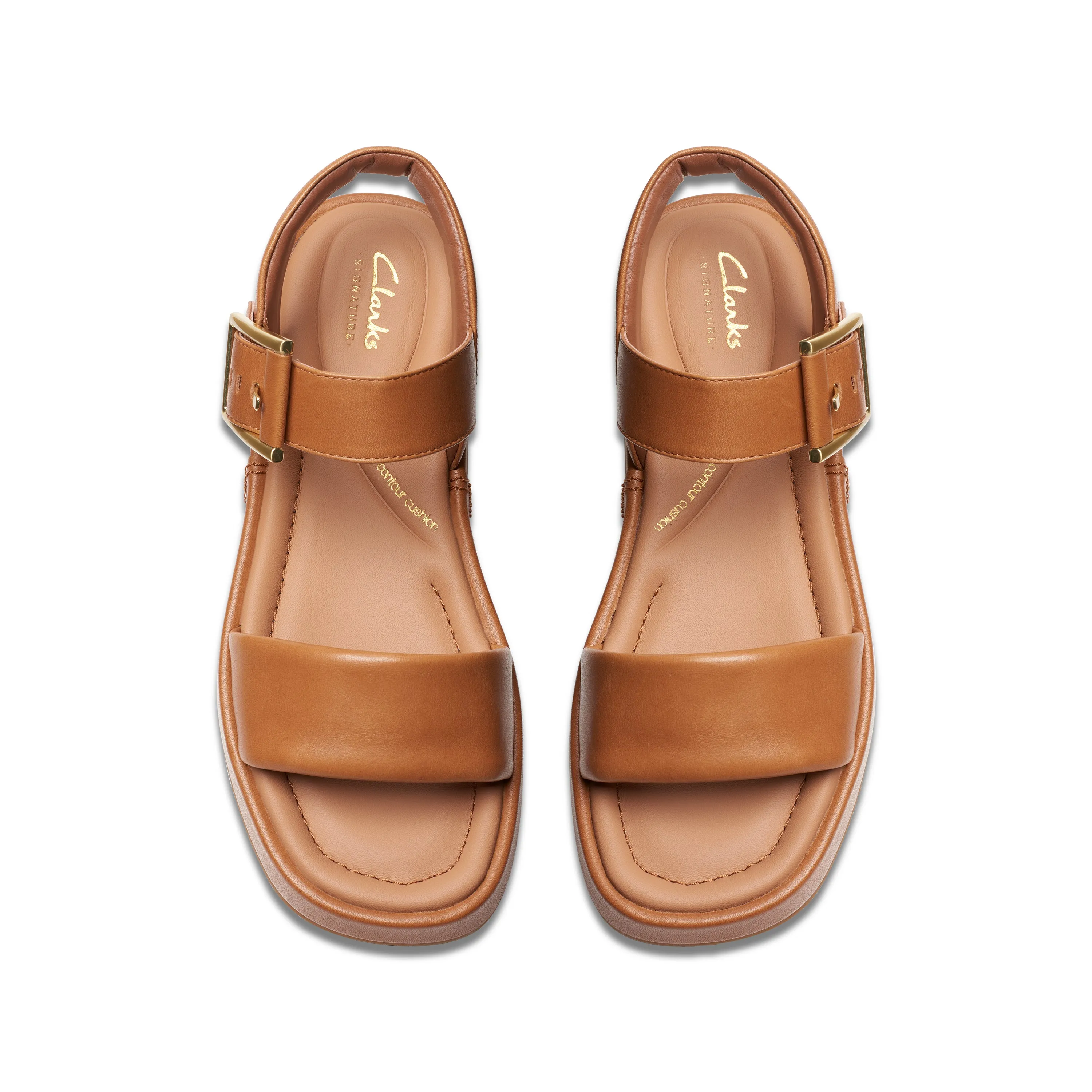 Clarks 'Alda Strap' Flatform Sandal