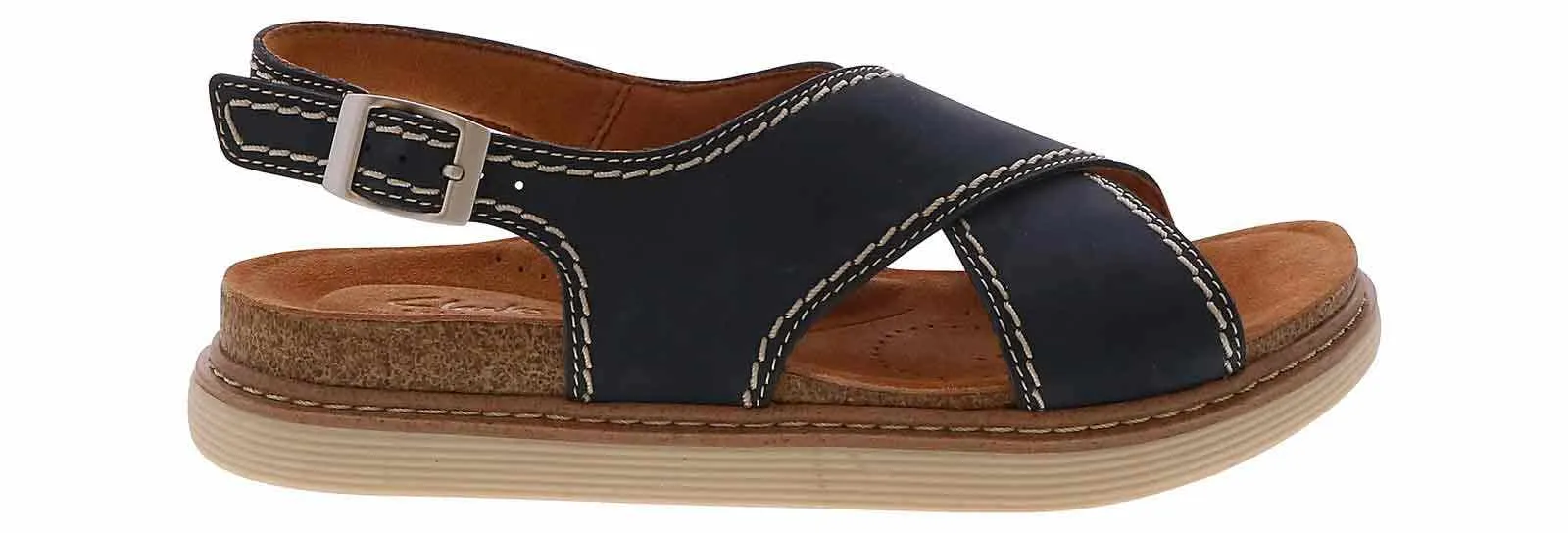 Clarks Arwell Sling Cross Band Women's Footbed Sandal